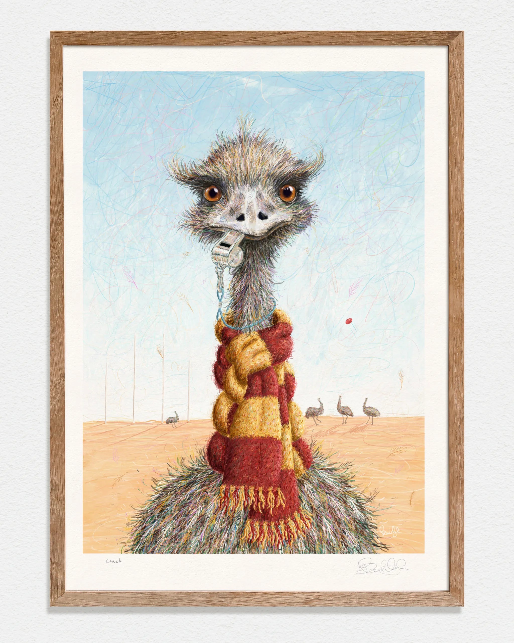 Coach - Art Print