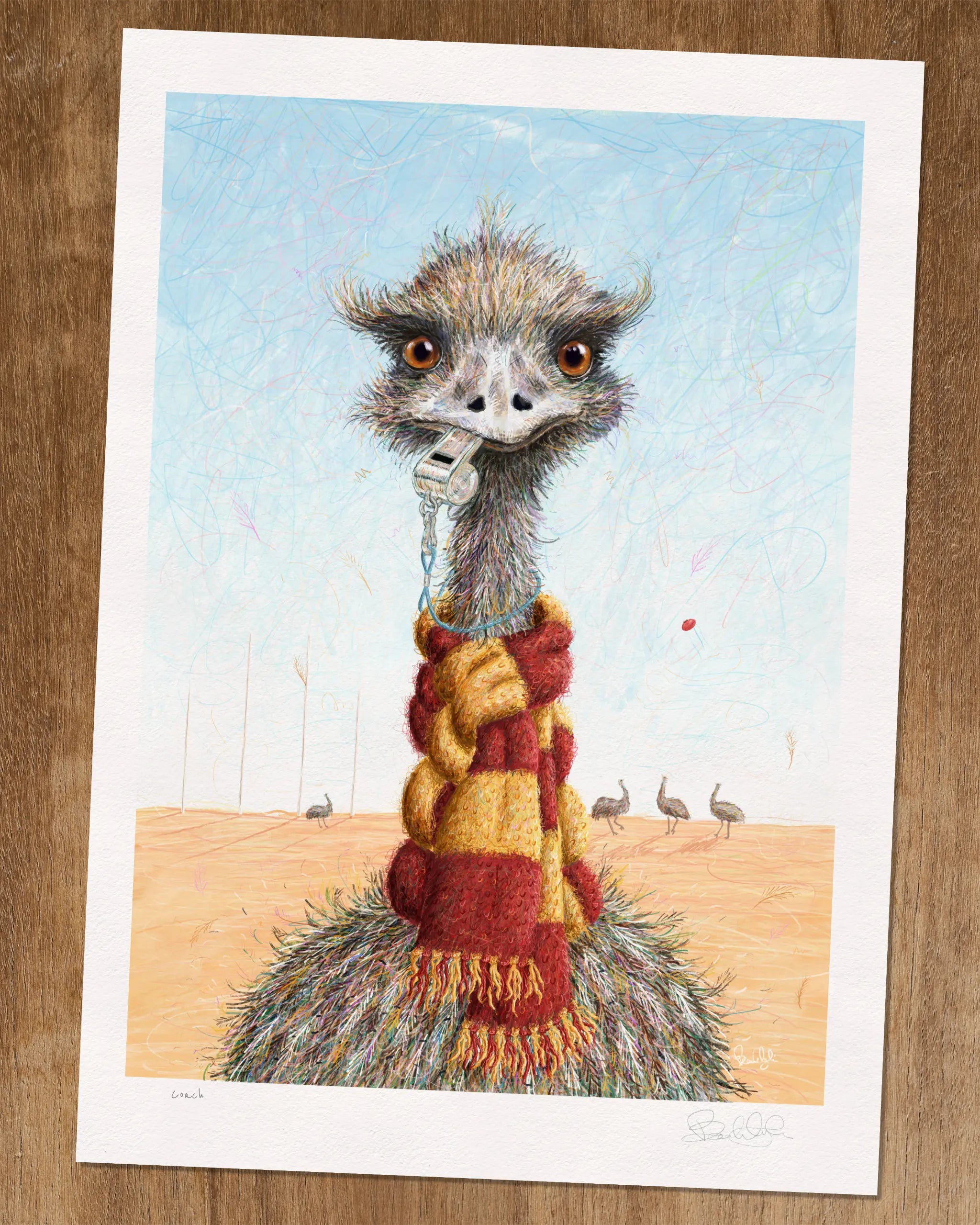 Coach - Art Print
