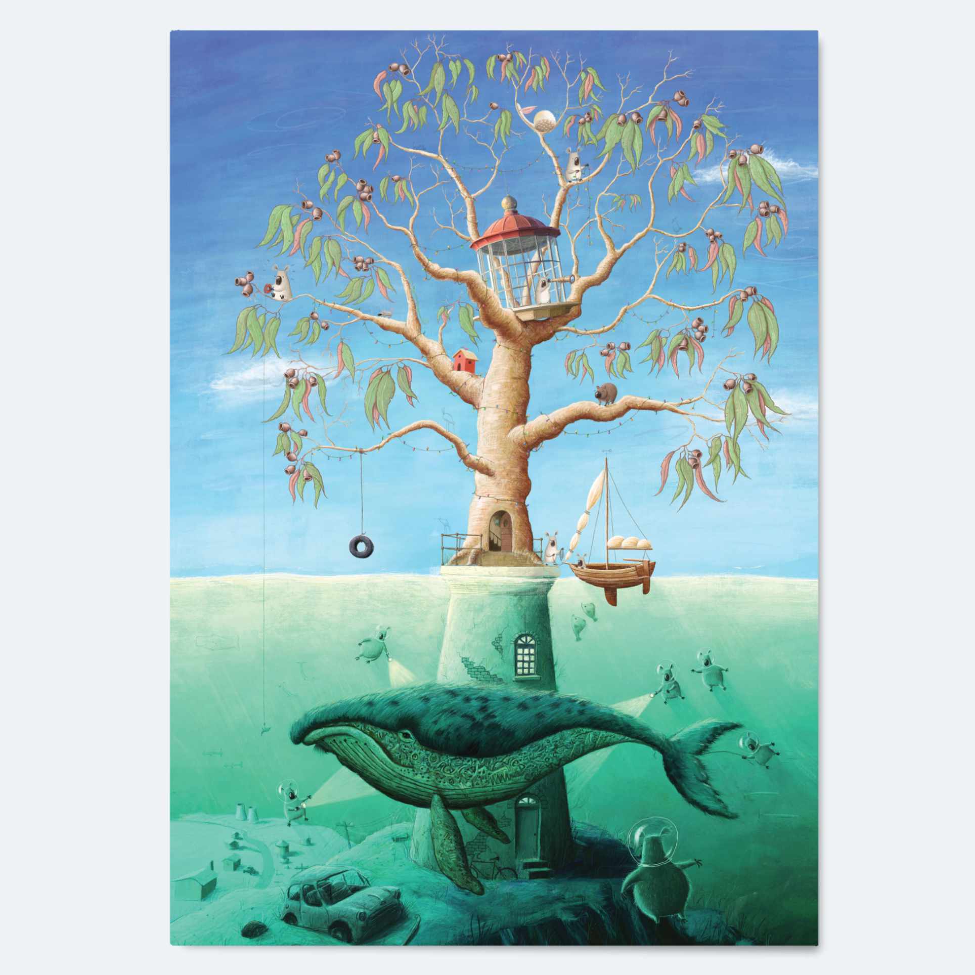 Darwin's Lighthouse - Greeting Card Wholesale