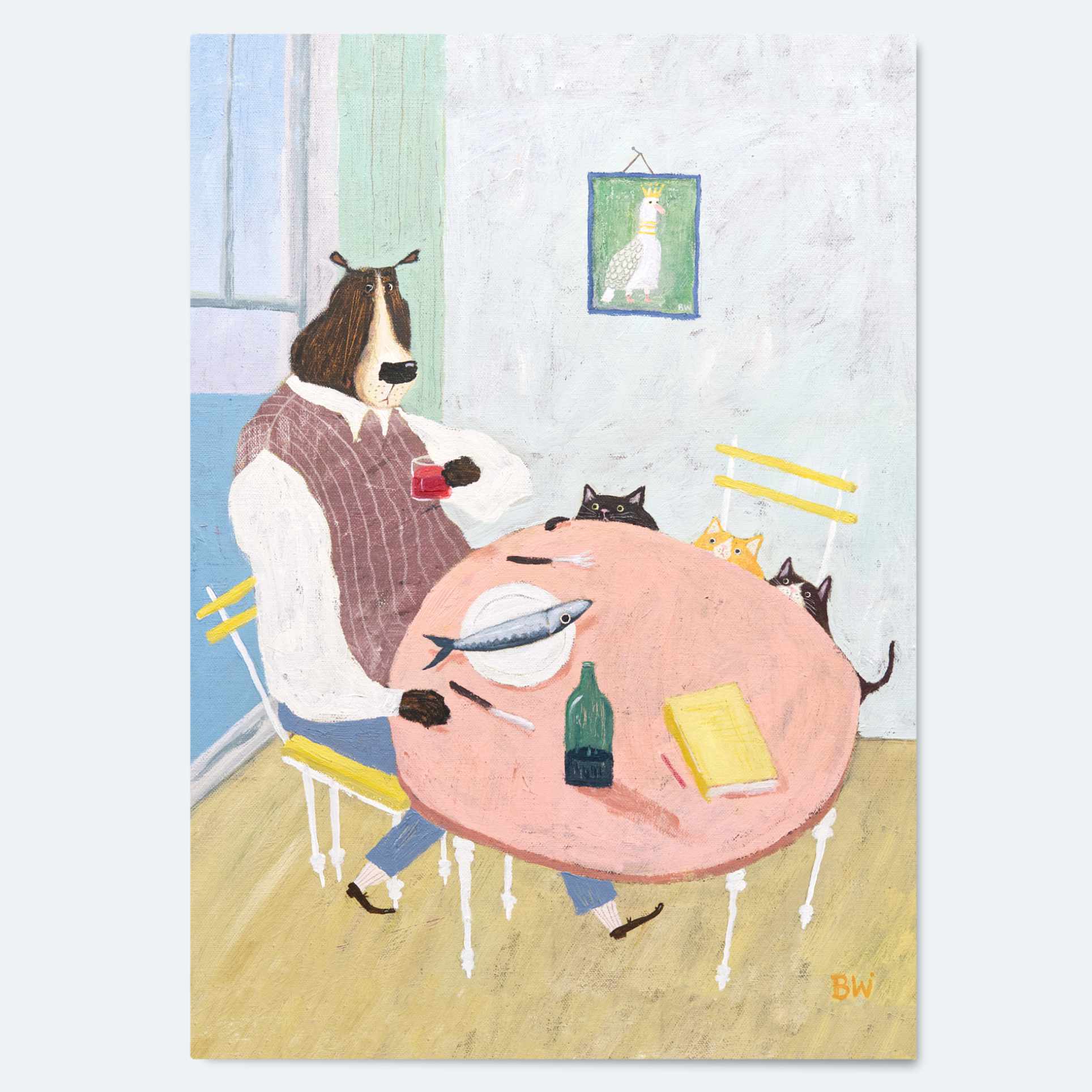 Dinner Guests - Greeting Card Wholesale