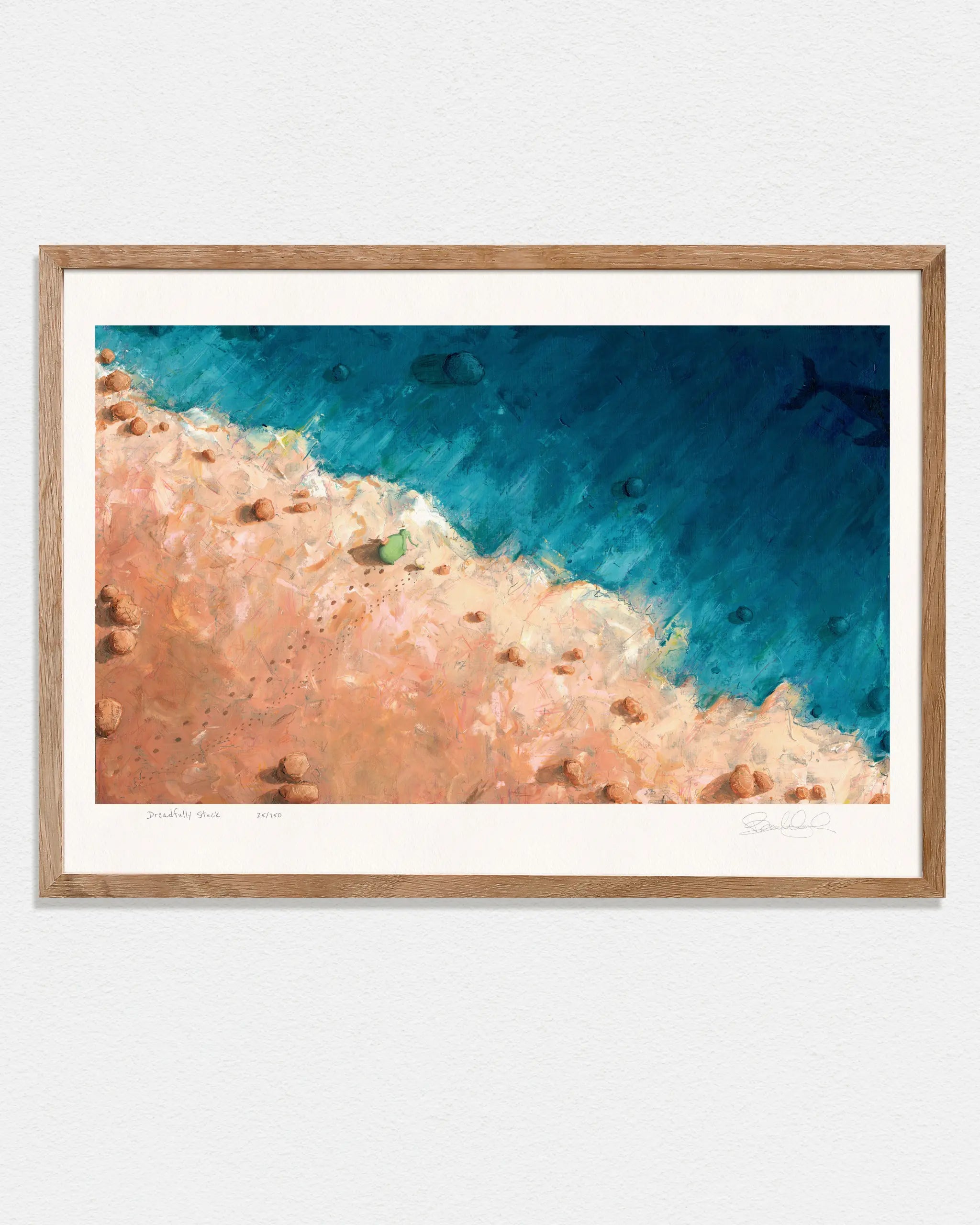 Dreadfully Stuck - Limited Edition Art Print