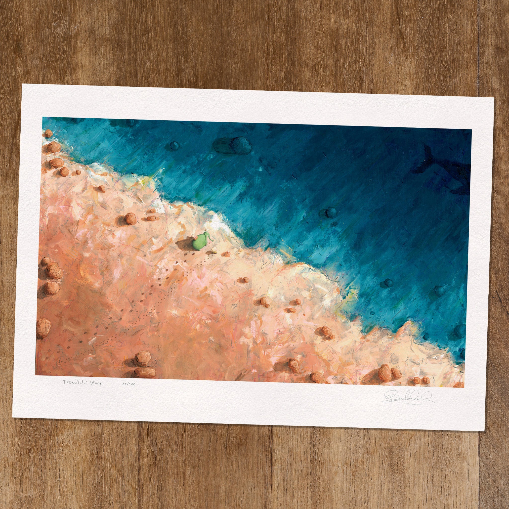 Dreadfully Stuck - Limited Edition Art Print