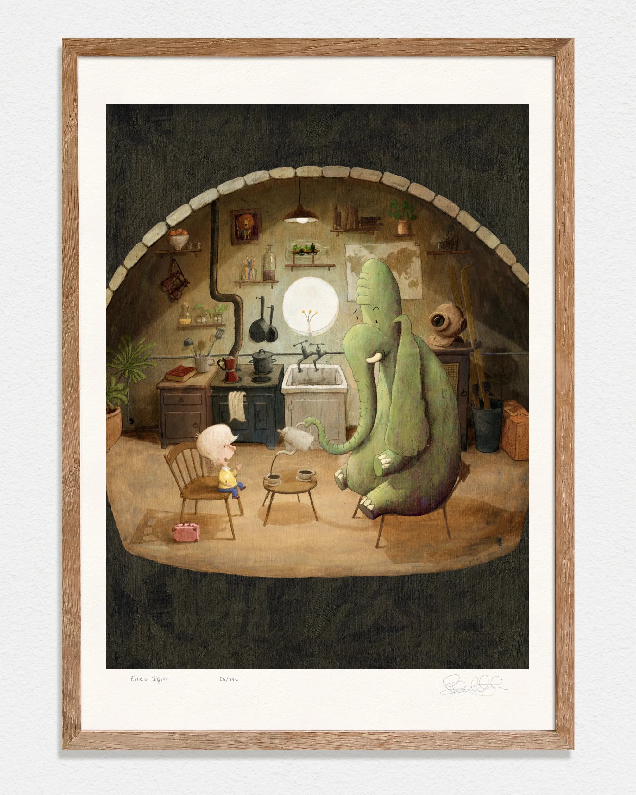 Ellie's Igloo - Limited Edition Art Print