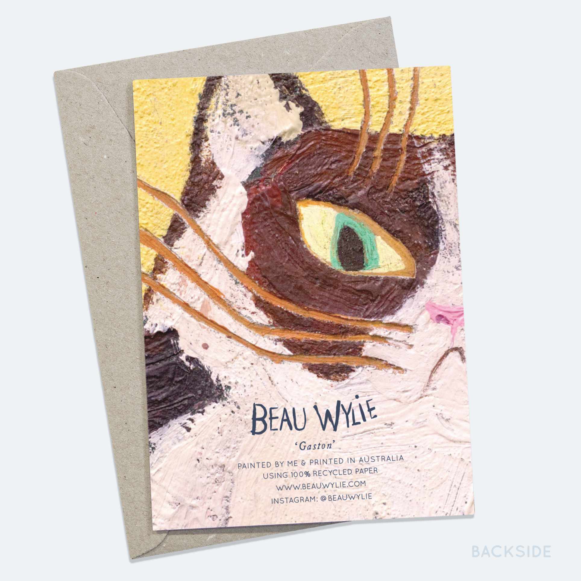 Gaston - Greeting Card