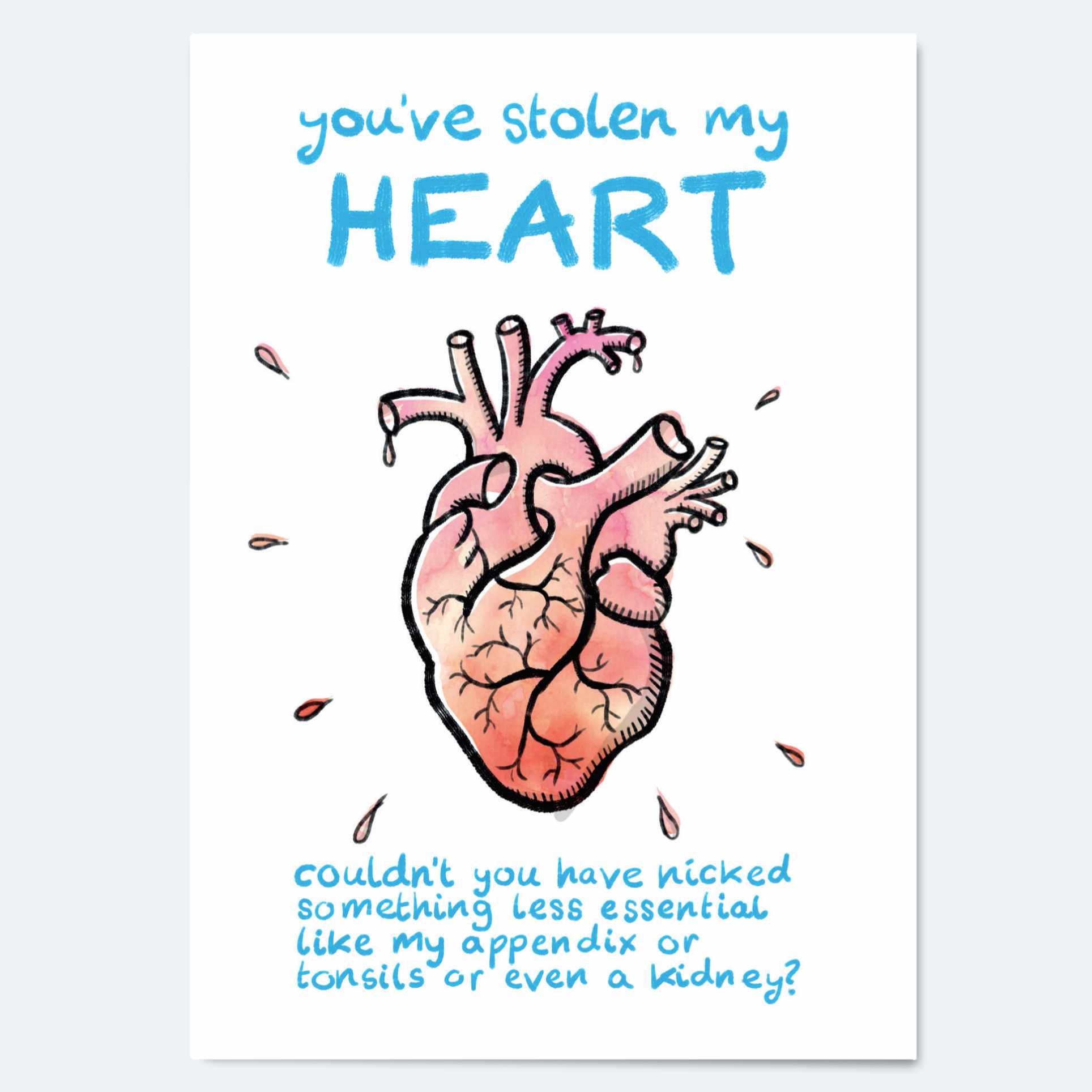 Heart Thief - Greeting Card Wholesale