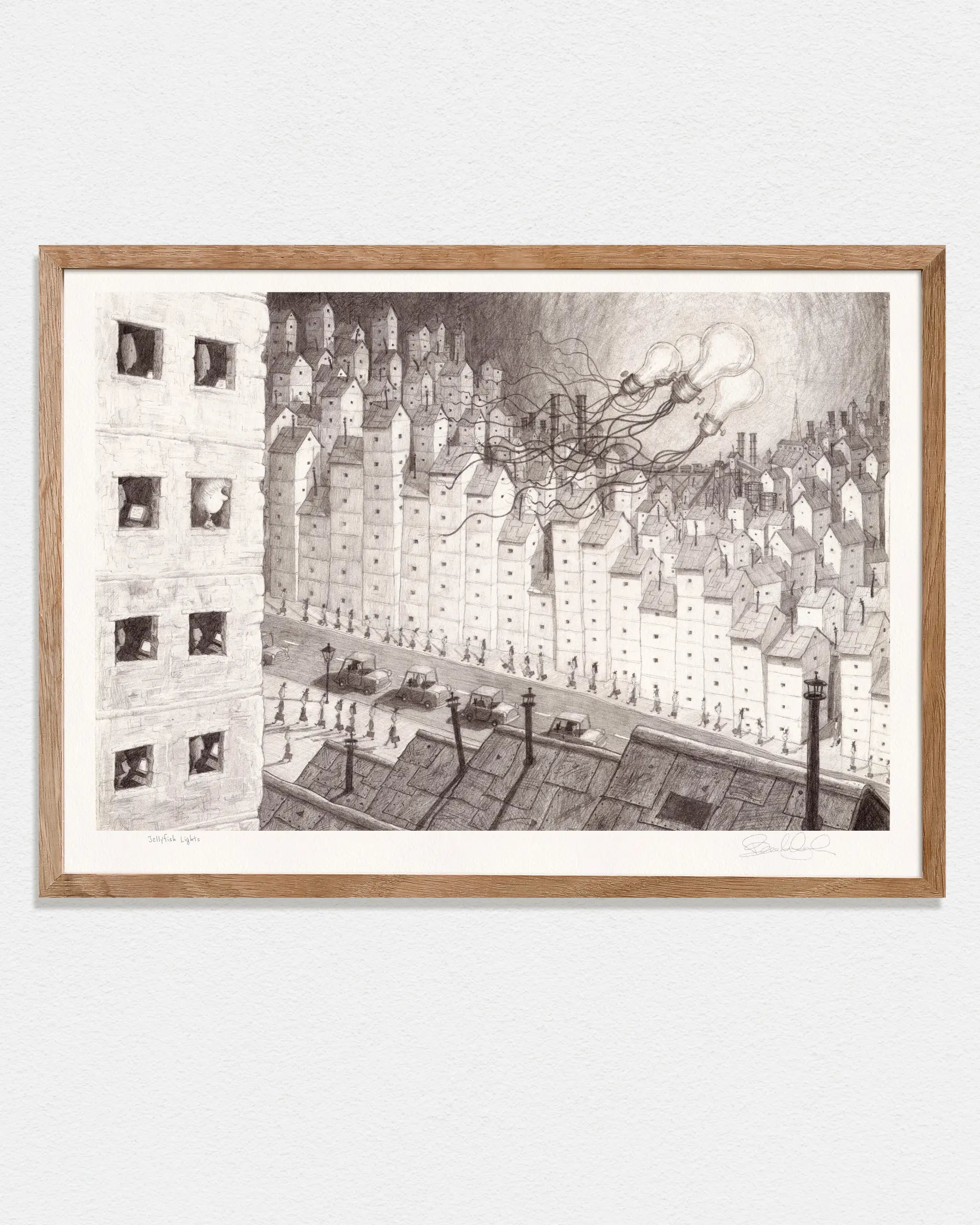 Jellyfish Lights - Limited Edition Art Print