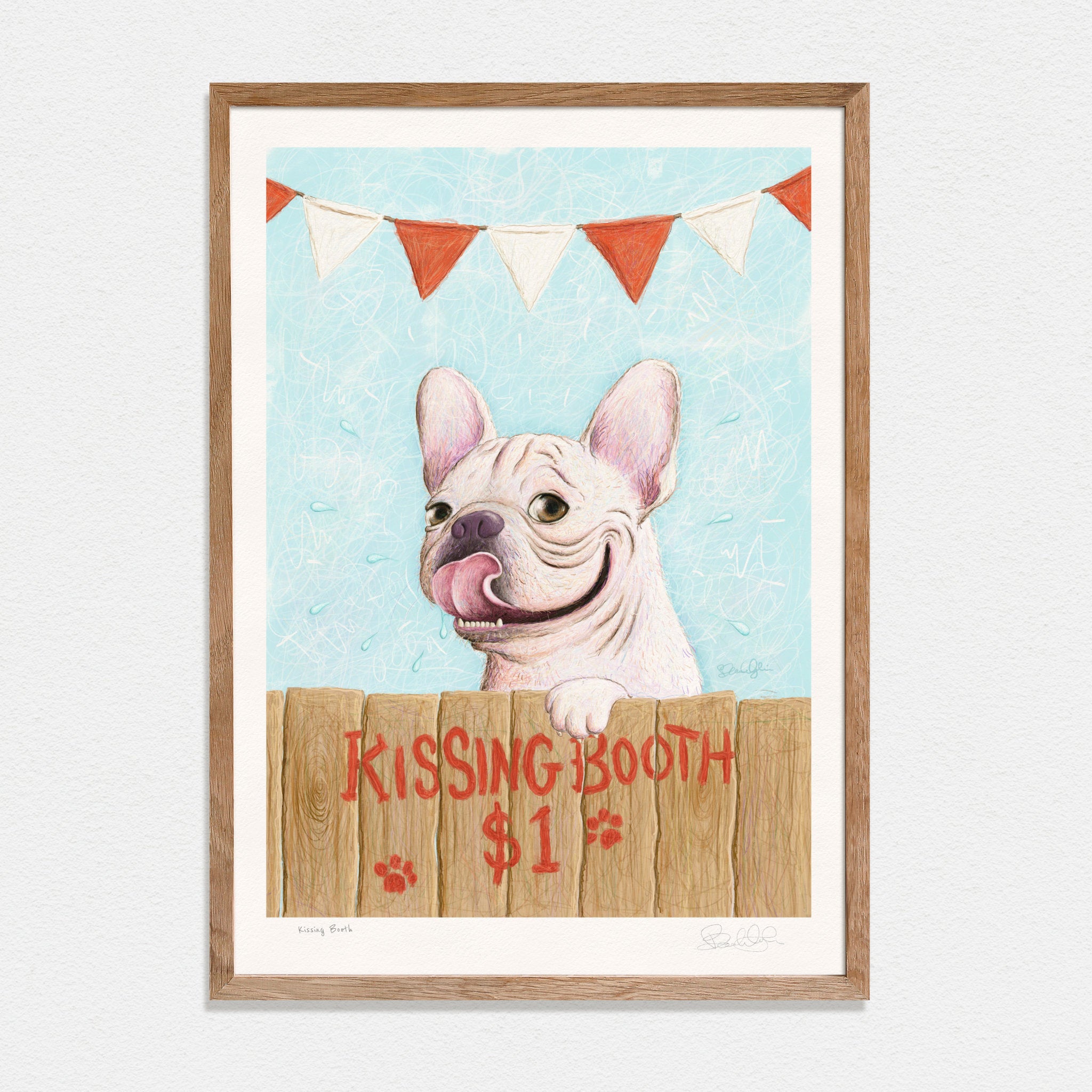 Kissing Booth - Art Print