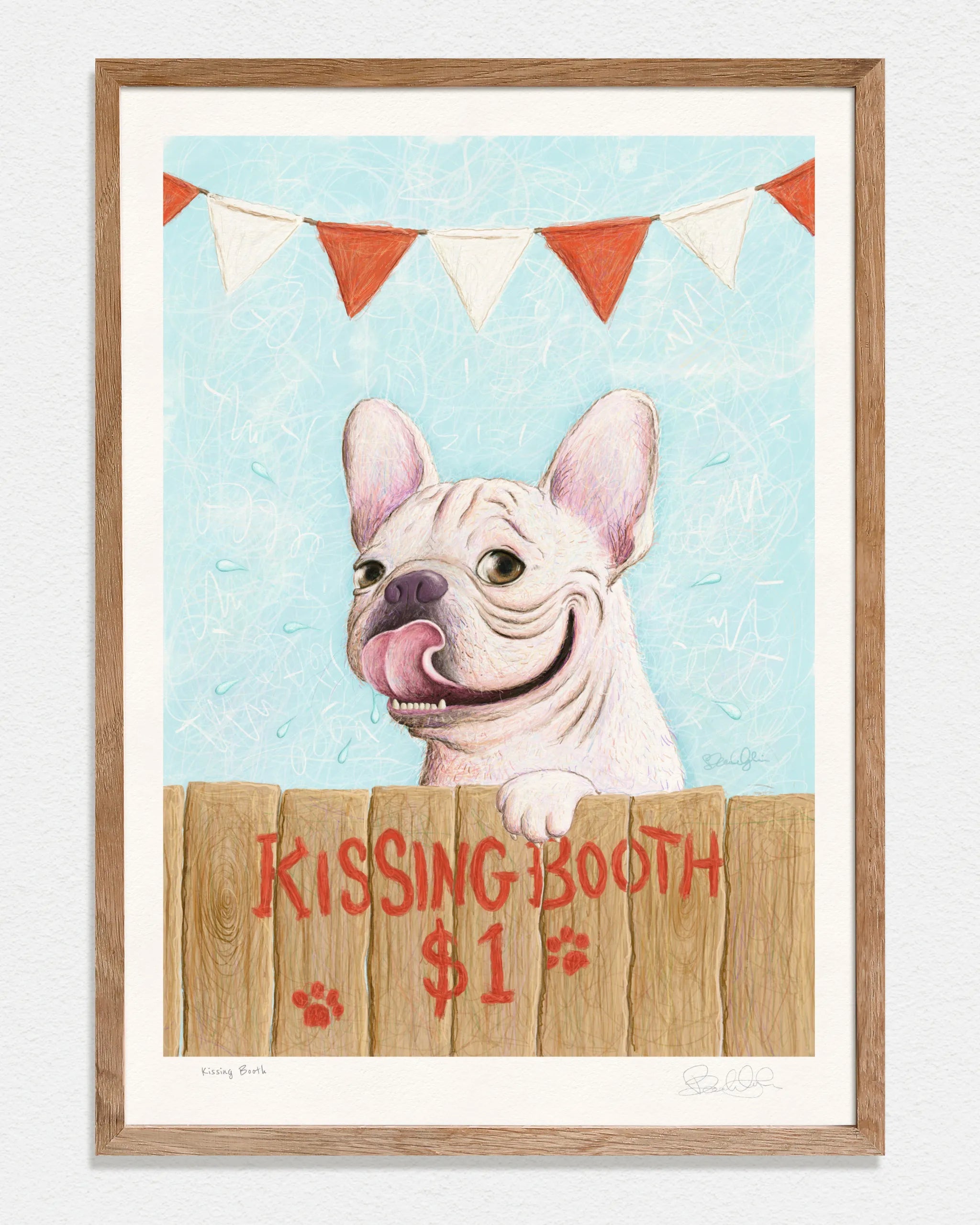 Kissing Booth - Art Print