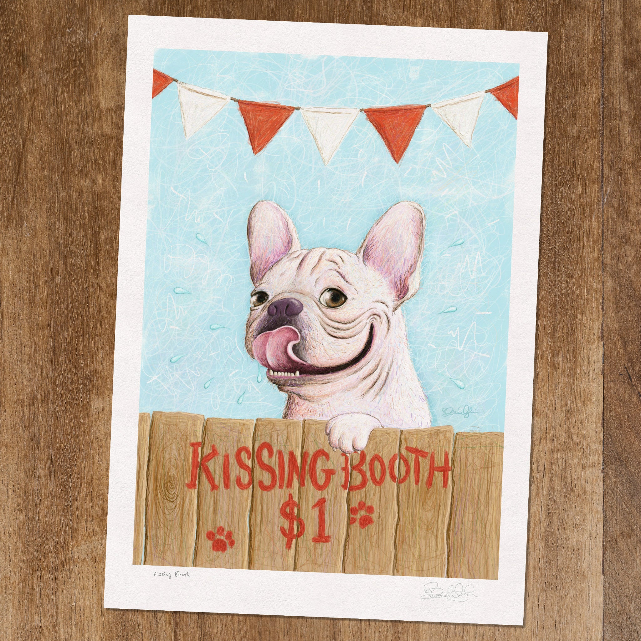 Kissing Booth - Art Print