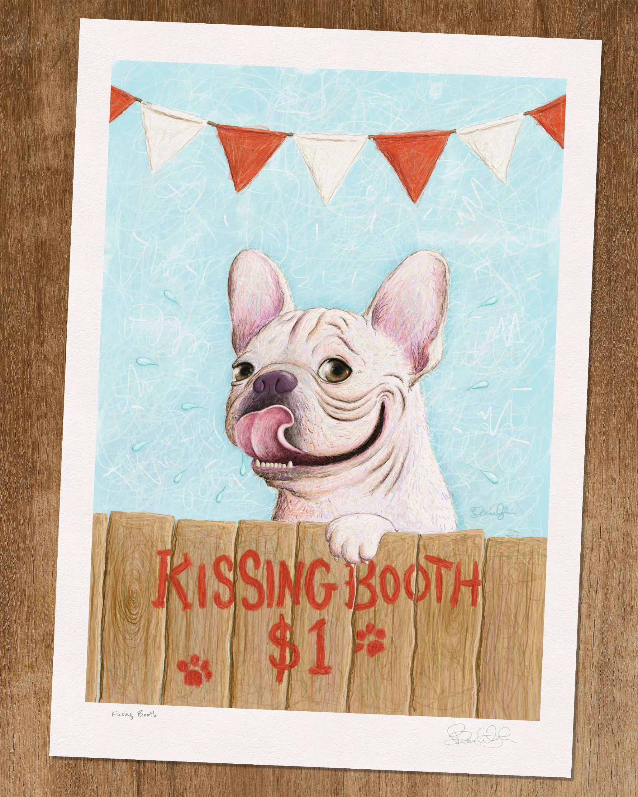 Kissing Booth - Art Print