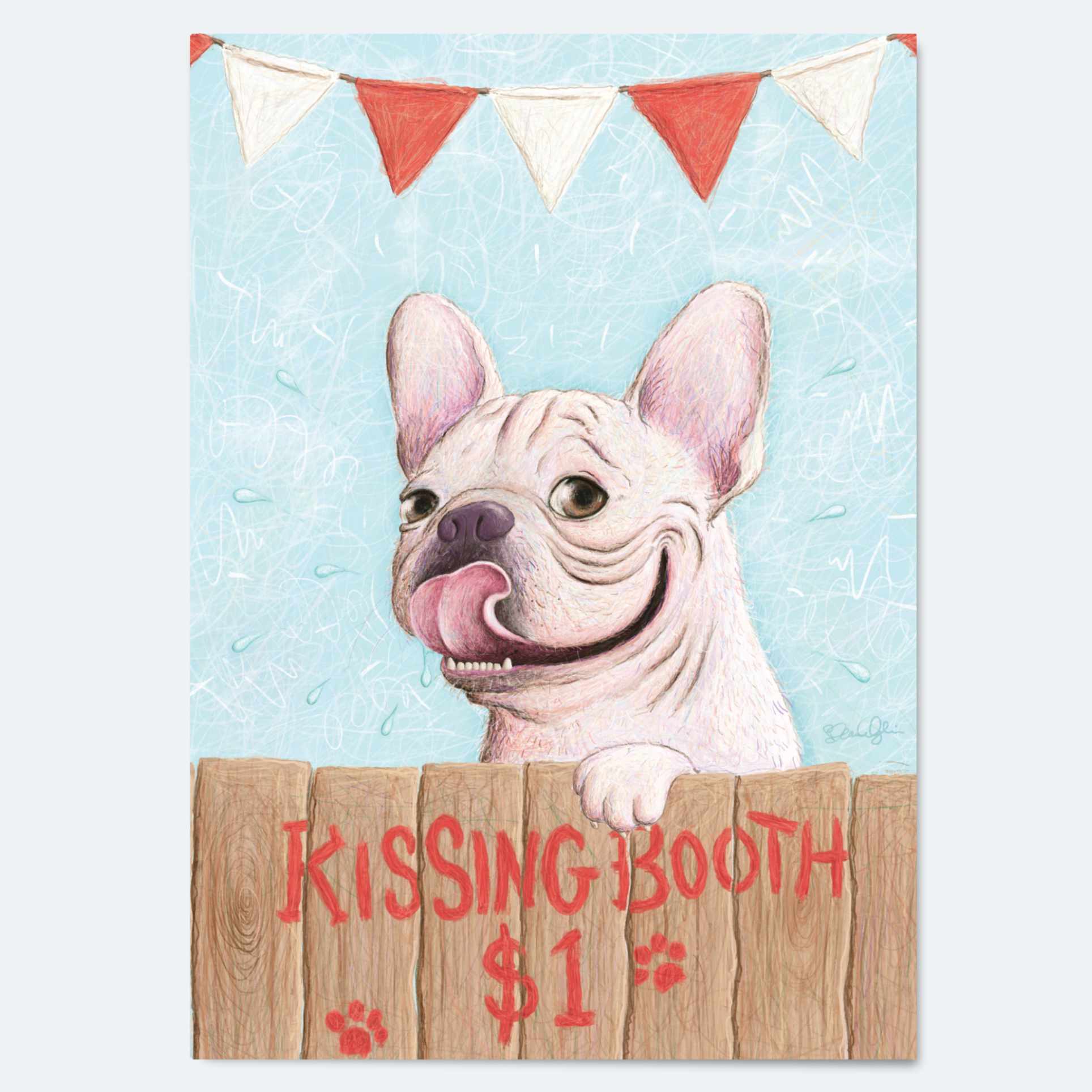 Kissing Booth - Greeting Card Wholesale