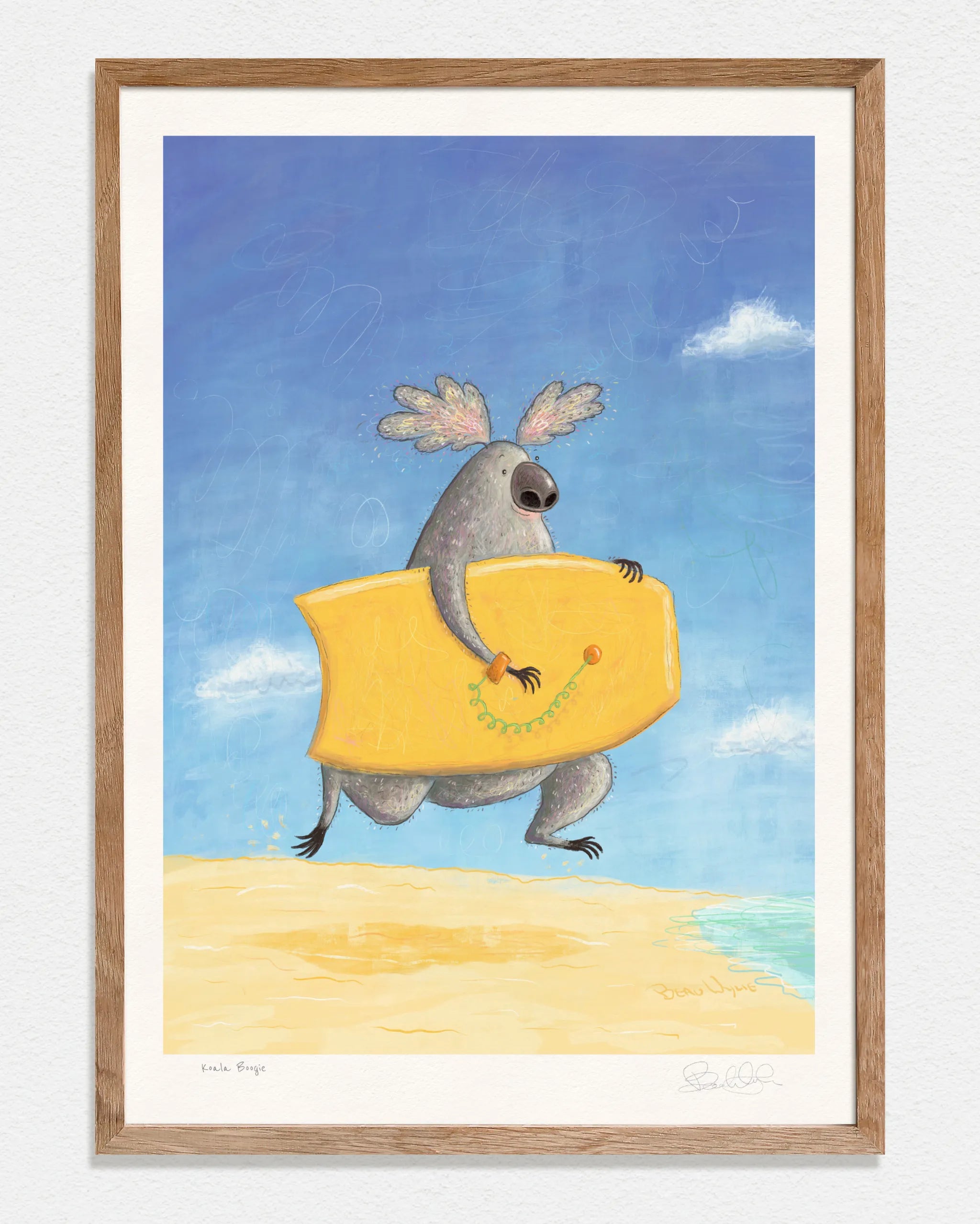 Koala Boogie - Art Print