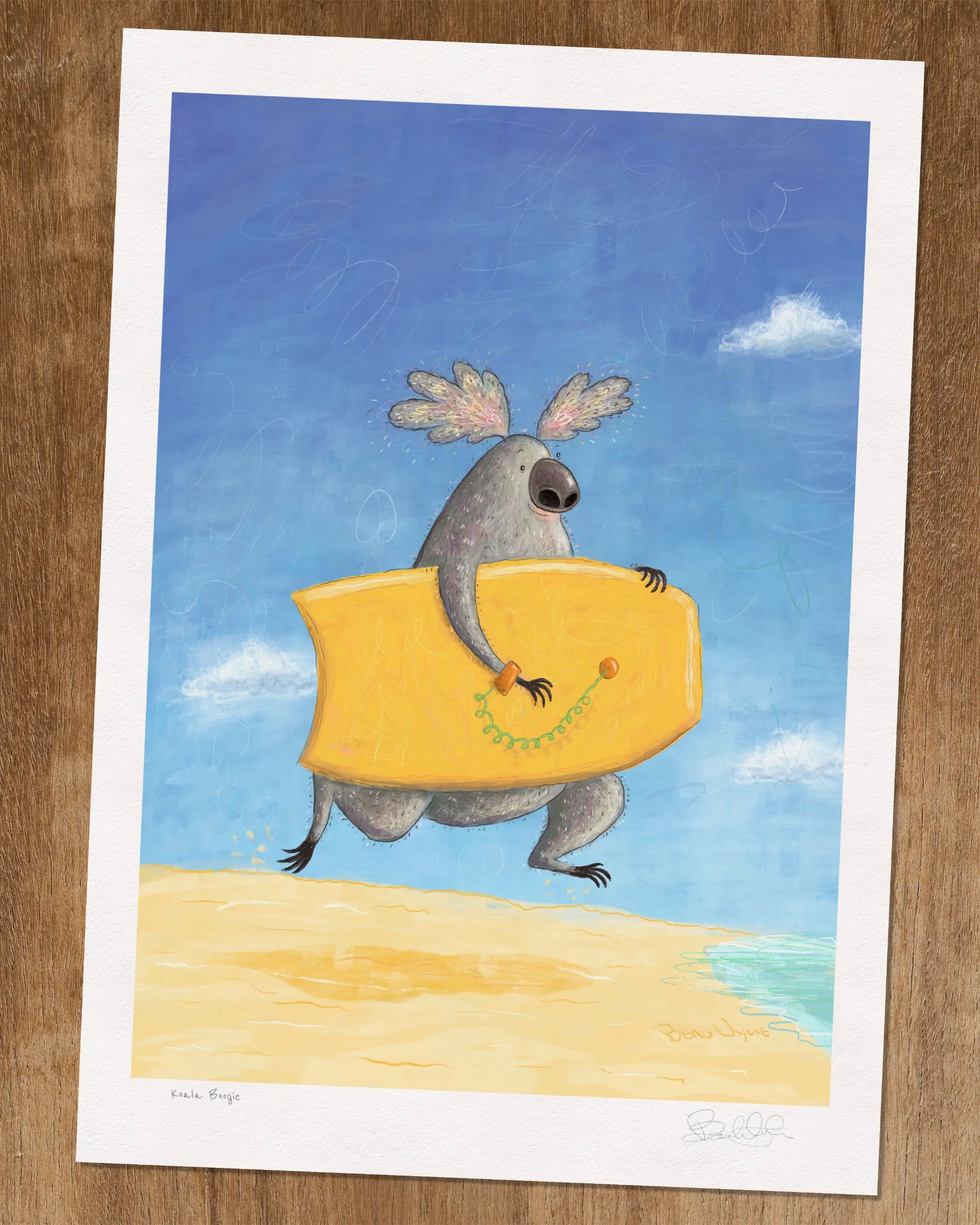 Koala Boogie - Art Print