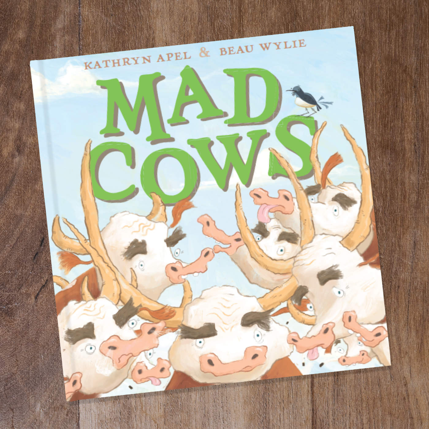 Mad Cows - signed with hand drawn illustration