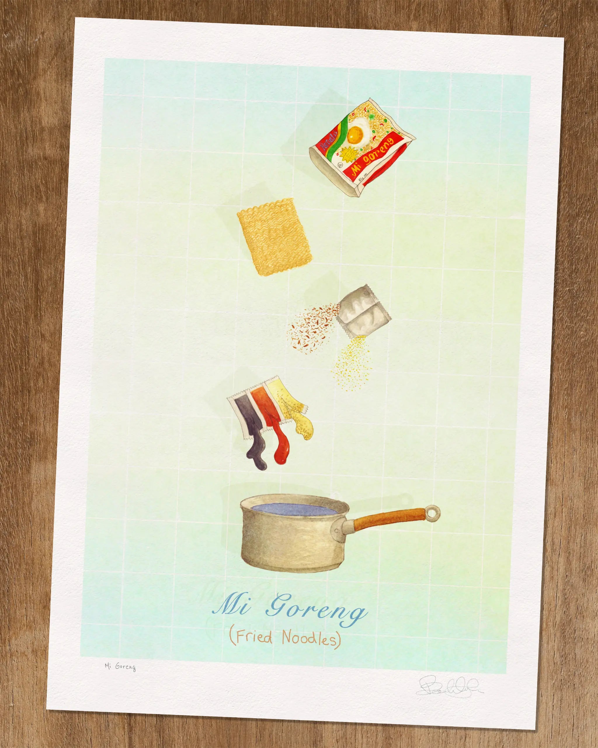 Mi Goreng - Art Print
