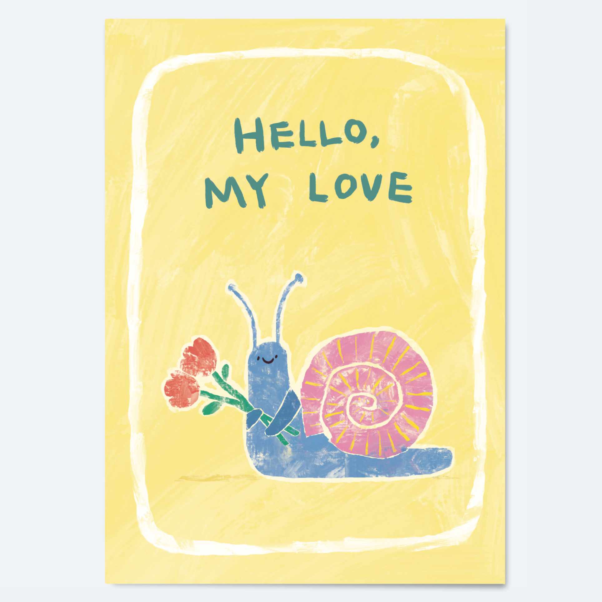 My Love - Greeting Card