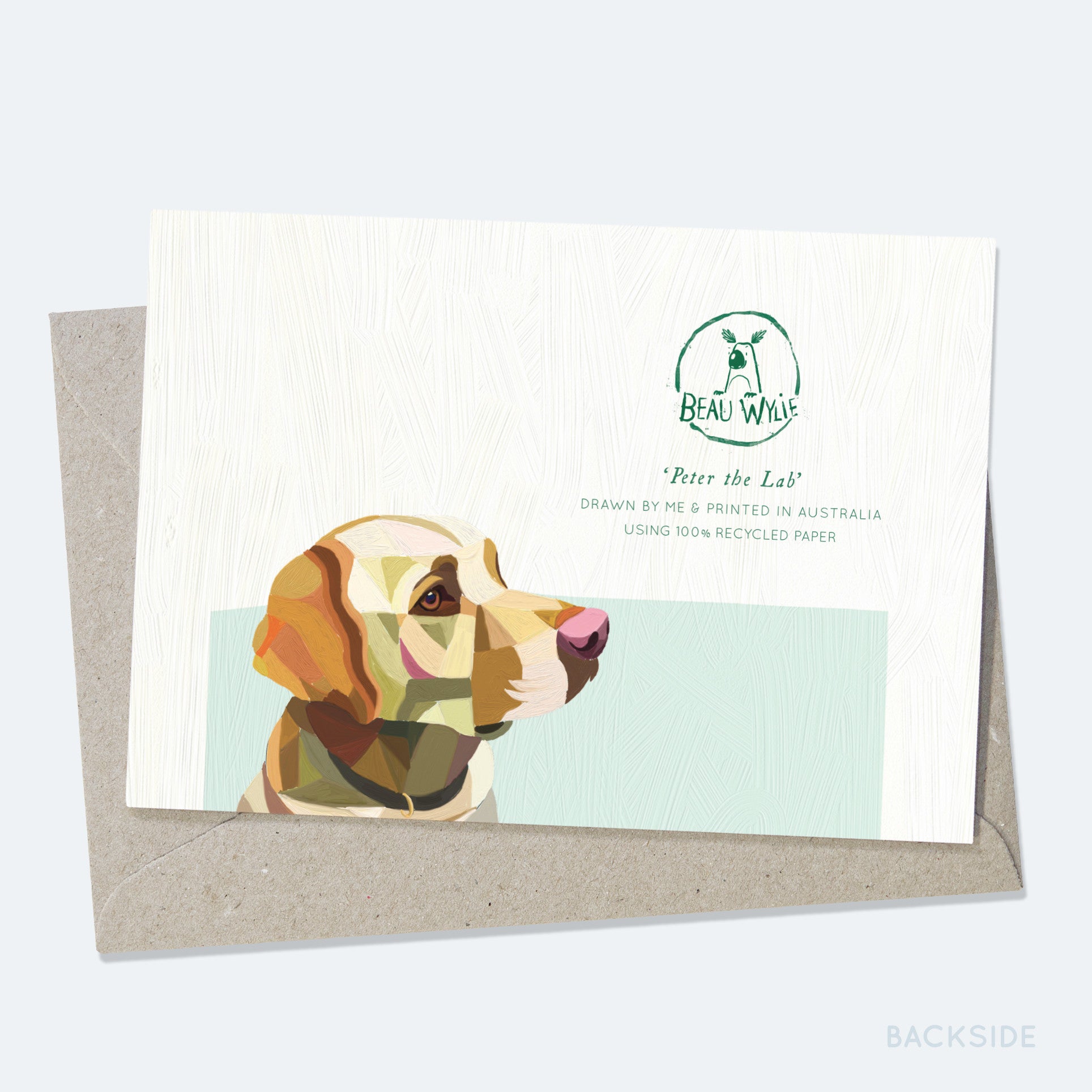 Peter the Lab - Greeting Card