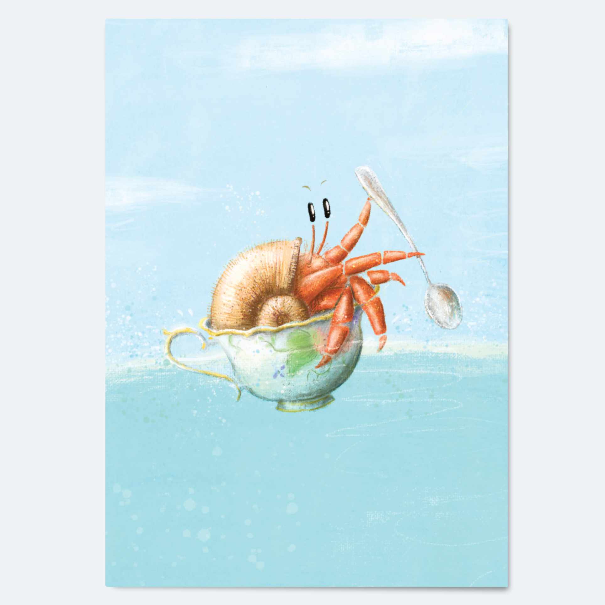She Went to Sea in a Teacup - Greeting Card Wholesale