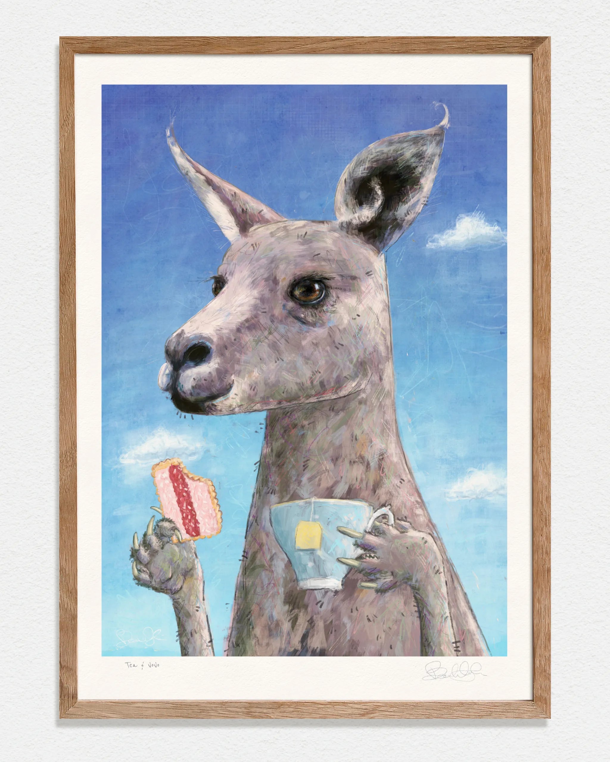 Tea & VoVo - Art Print