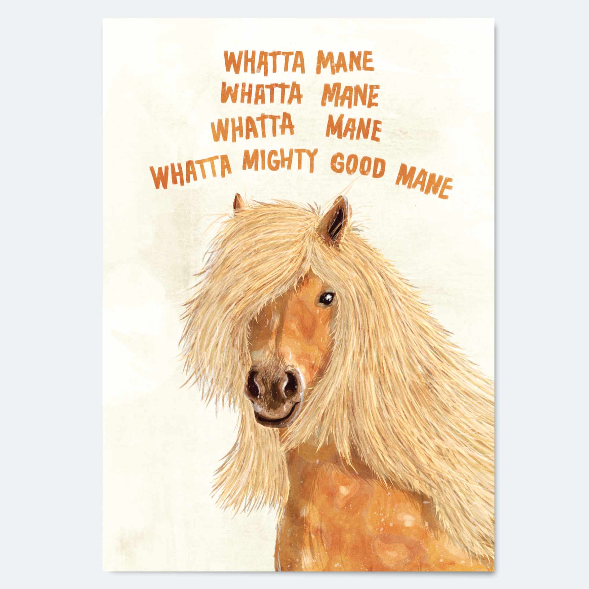 Whatta Mane - Greeting Card Wholesale