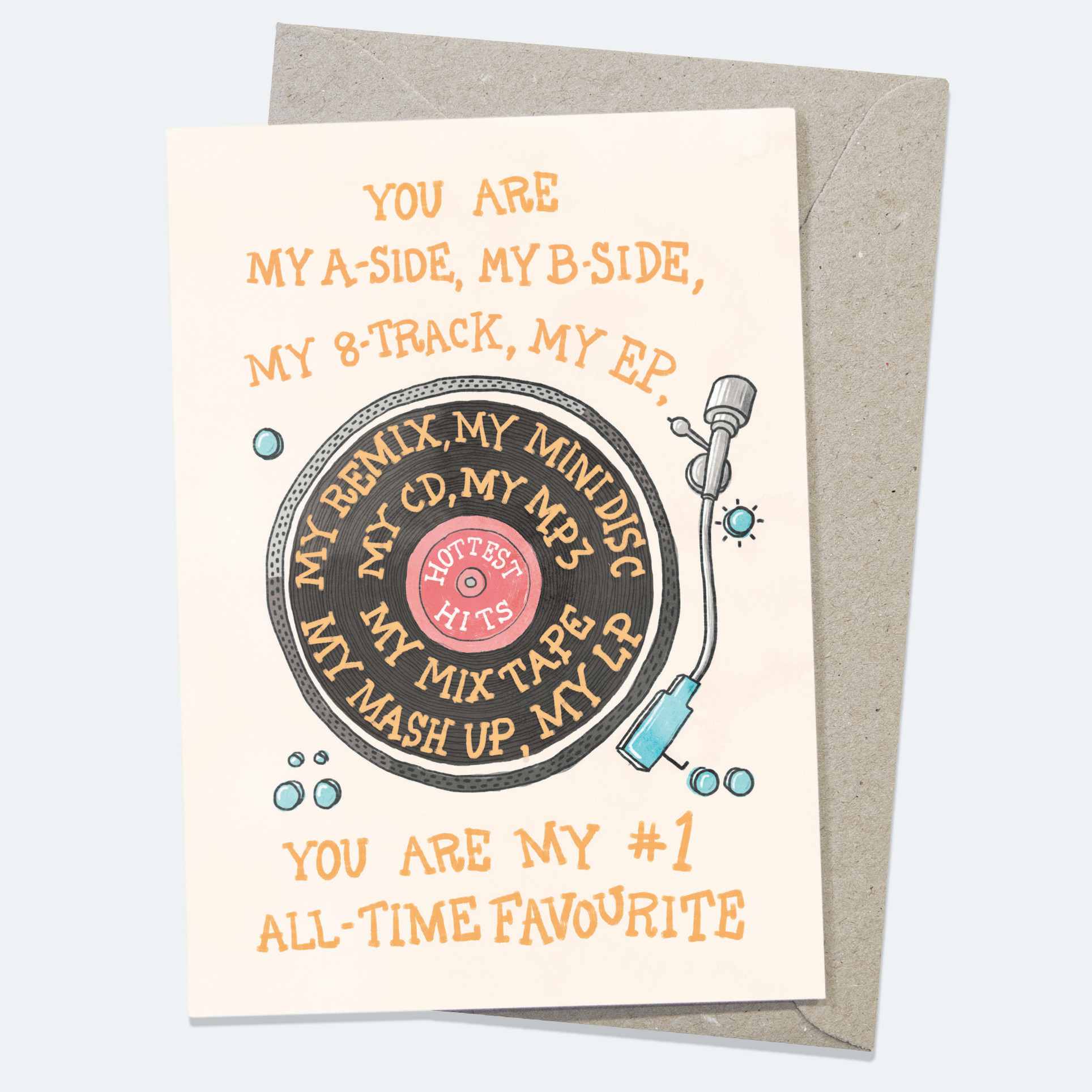 All-Time Favourite - Greeting Card