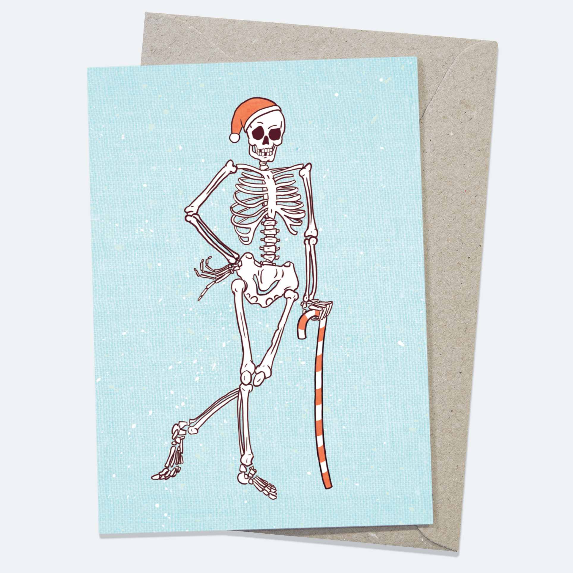 Dead Sexy Santa - Greeting Card