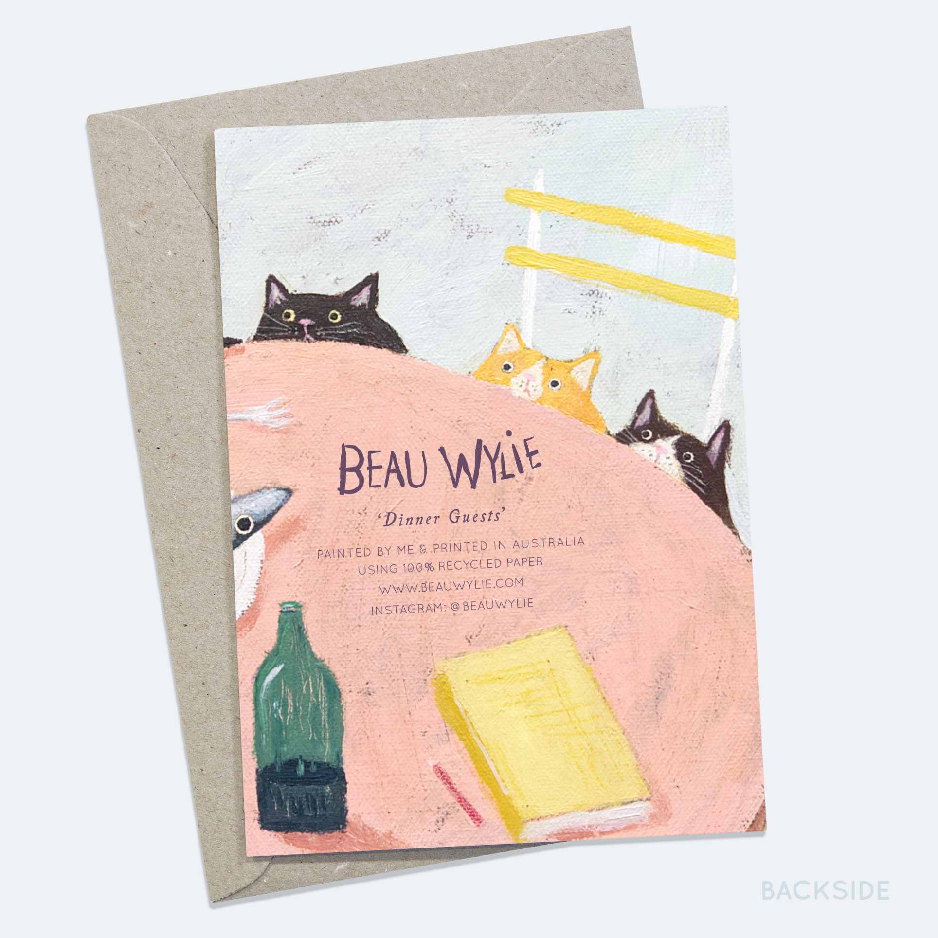 Dinner Guests - Greeting Card