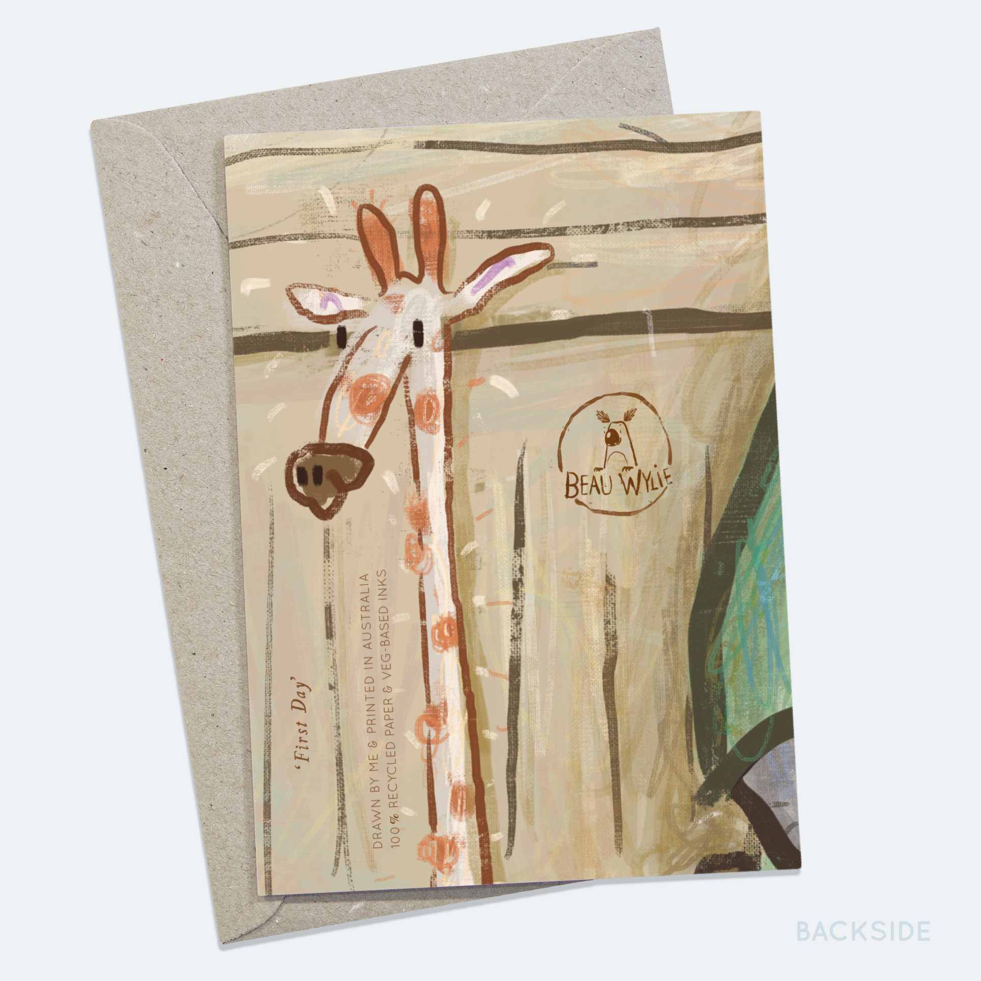 First Day - Greeting Card