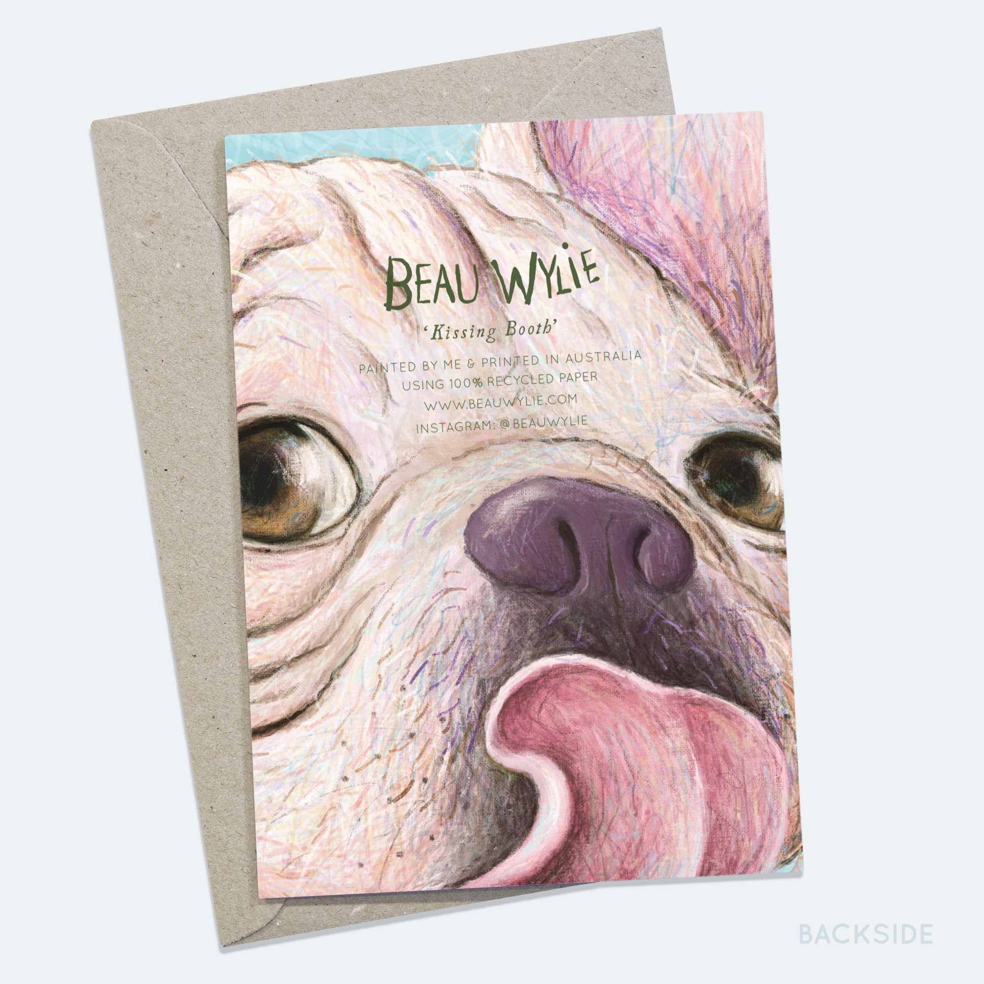 Kissing Booth - Greeting Card