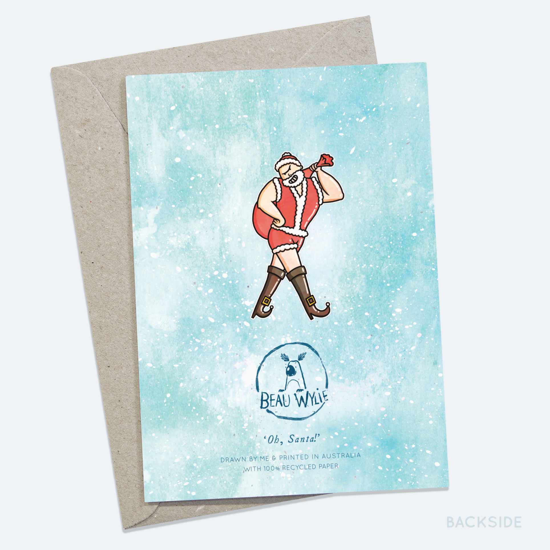 Oh Santa! - Greeting Card