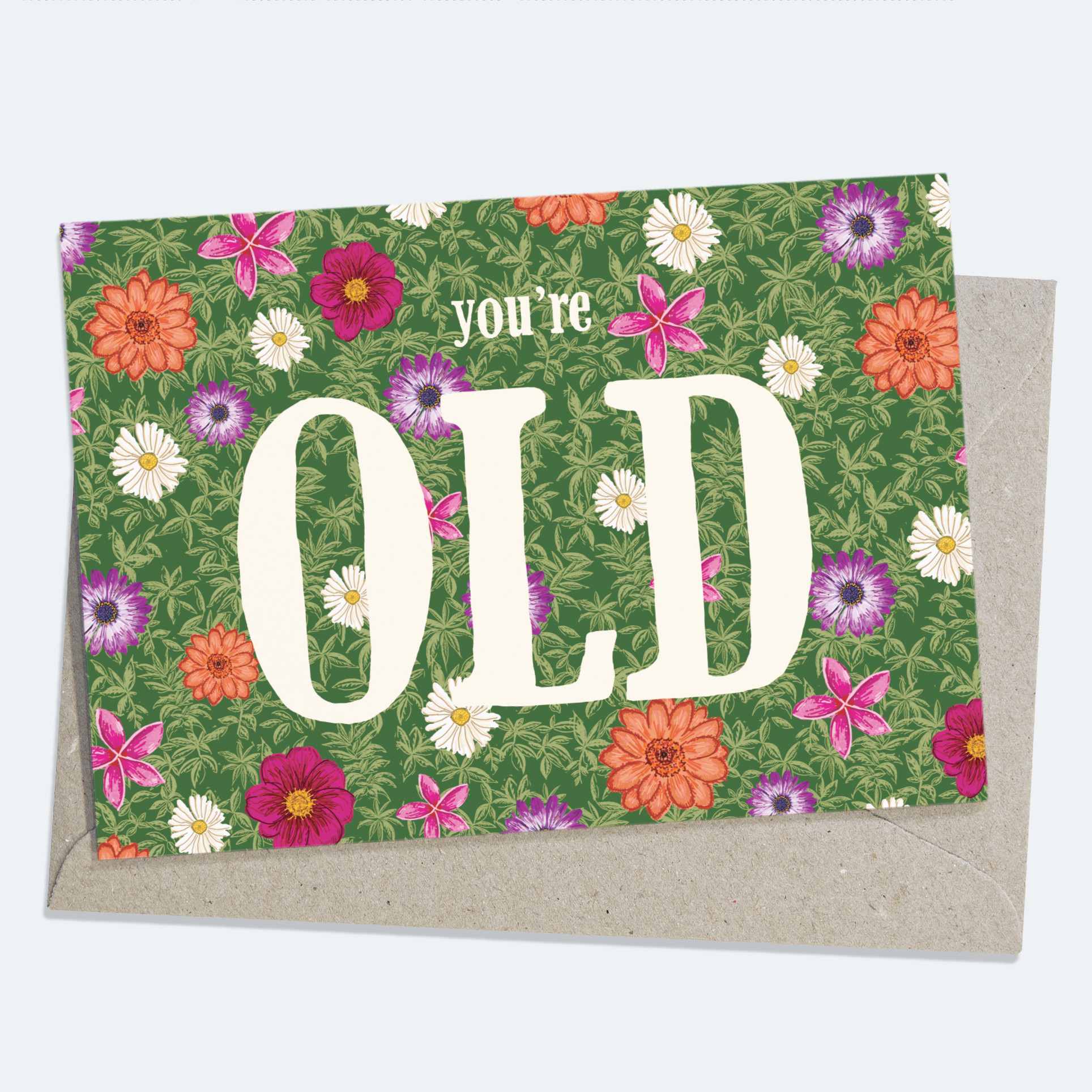 Old - Greeting Card