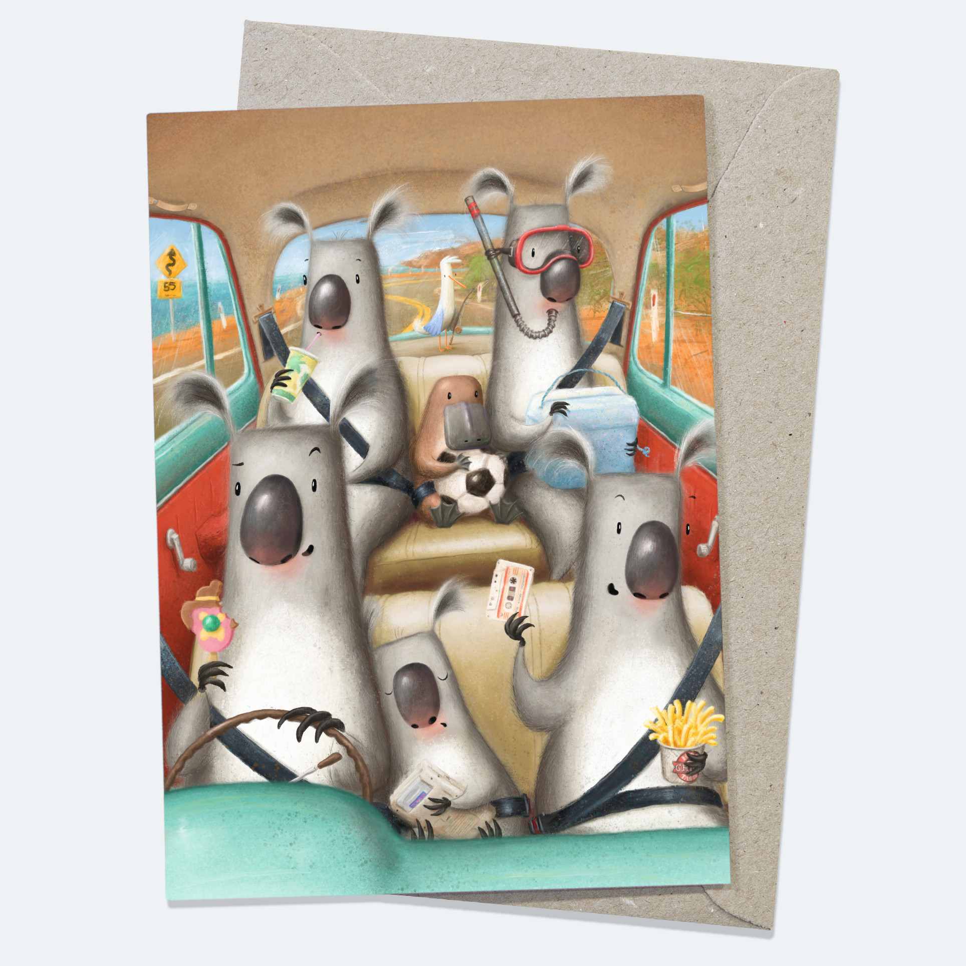 Road Trip - Greeting Card Wholesale