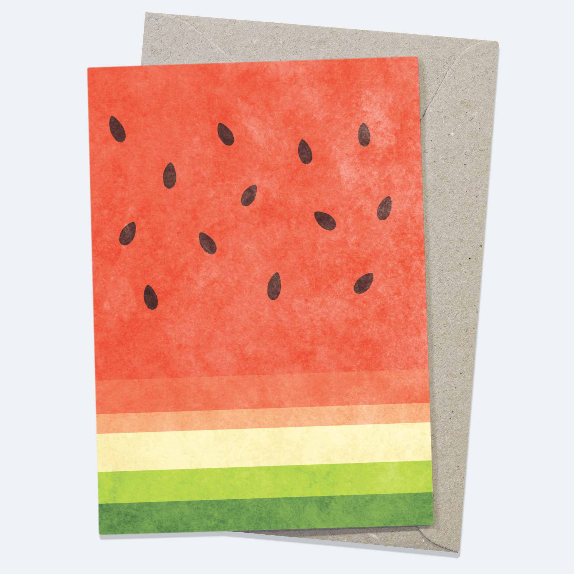 Watermelon - Greeting Card